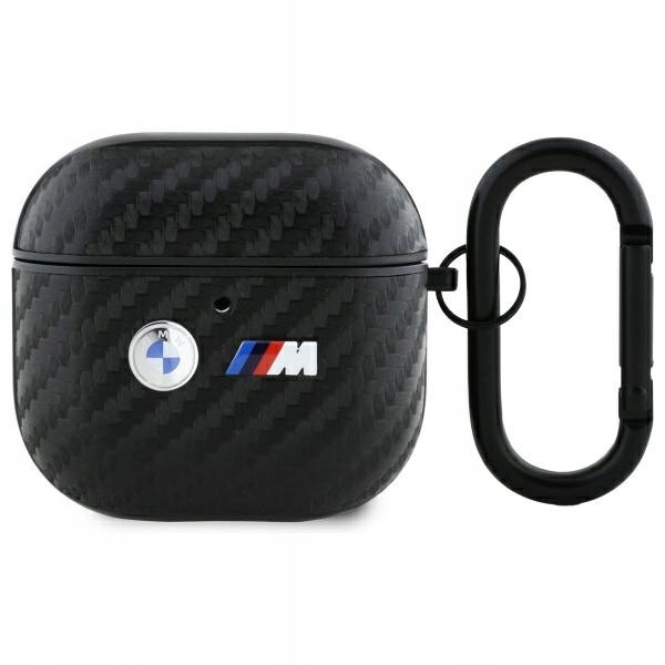 Bmw BMA4WMPUCA2 AirPods 4 cover černá/black Carbon Double Metal