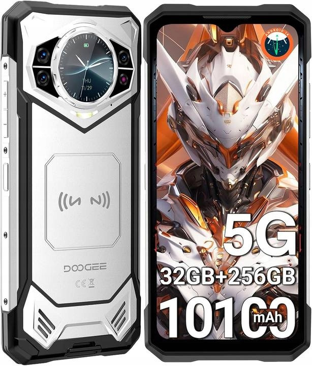 Doogee Smartfon S200 10100mAh 32GB/256GB 6,72” 33w WIFI6/NFC Android 14