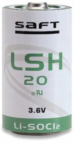 Baterie LSH20 D R20 LiSOCl2 Saft 3,6V 13000mAh (1 ks)