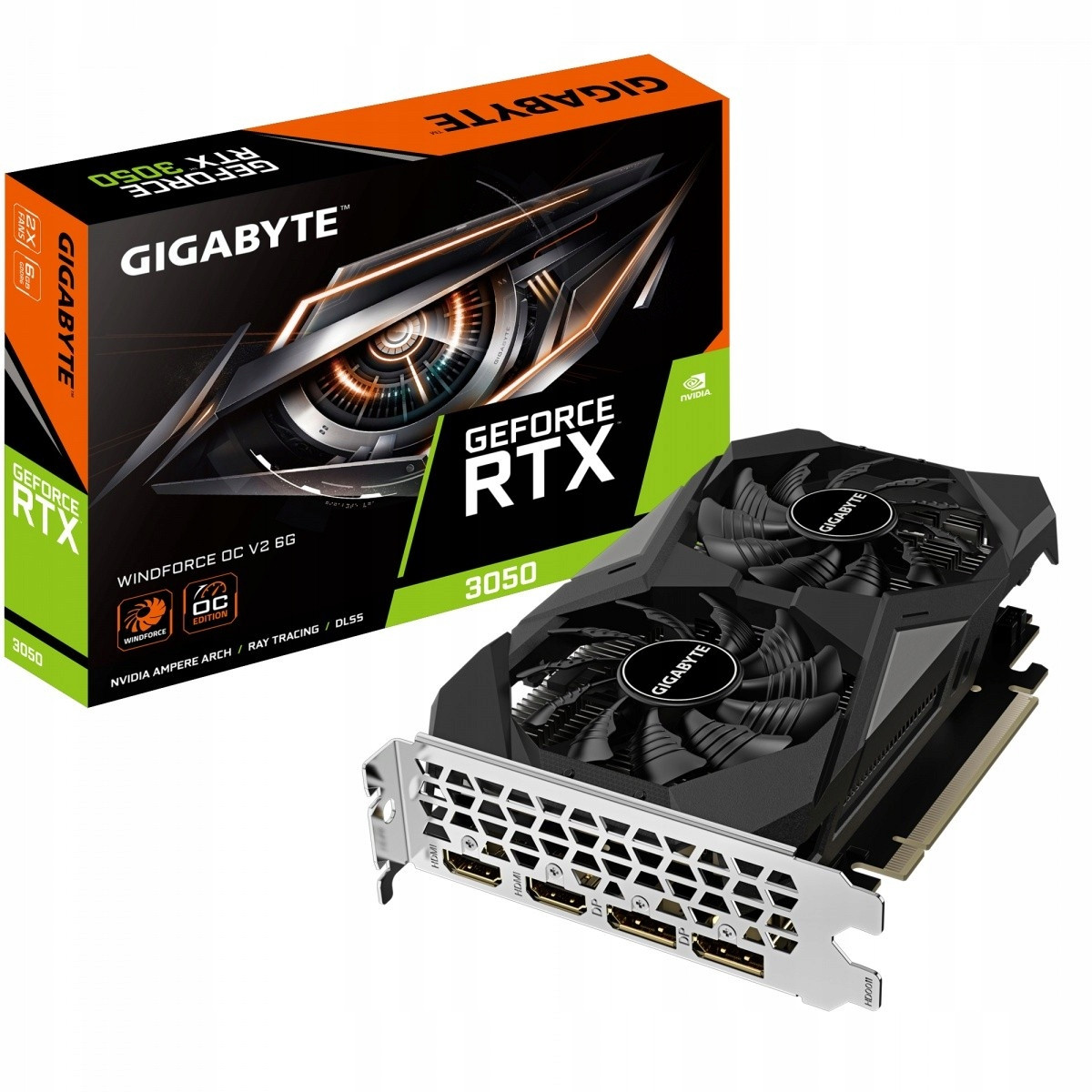 Grafická karta GeForce Rtx 3050 Windforce Oc V2