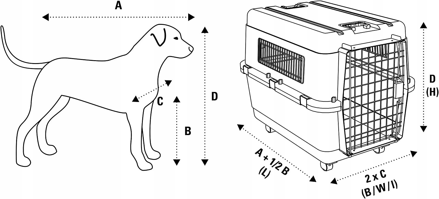 Přepravka pro psa Karlie šedá XL 60 cm x 90 cm 68 cm