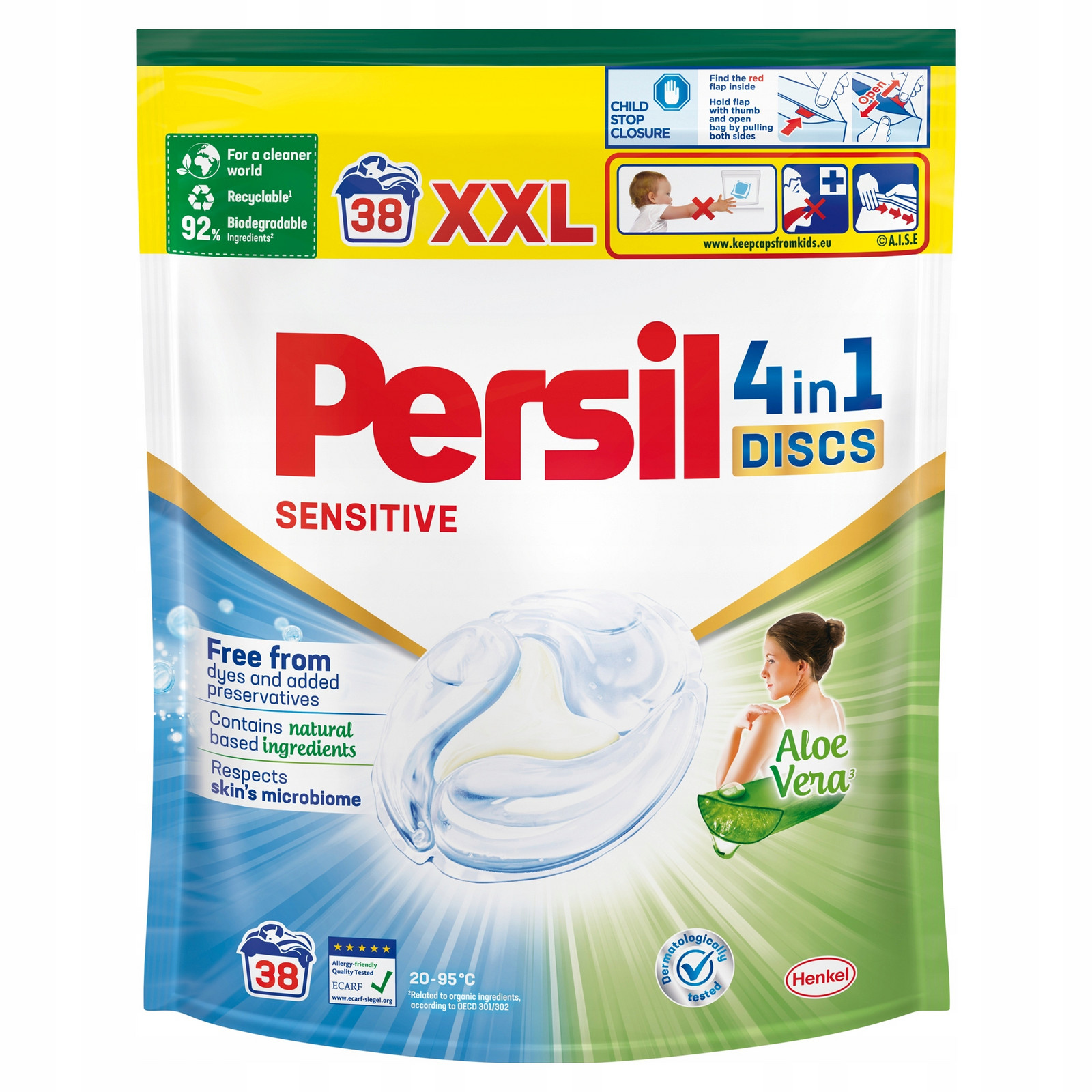 Persil Disc Sensitive 38WL