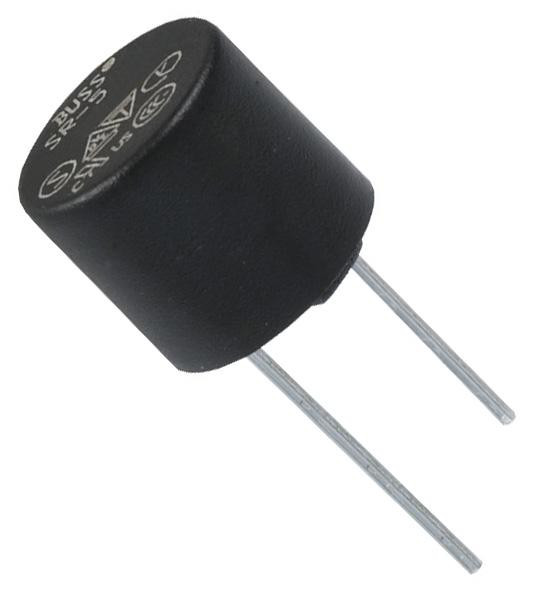 Eaton Electronics Sr-5-4A-Bk. Fuse, Pcb, 4A, 250V, Time Delay