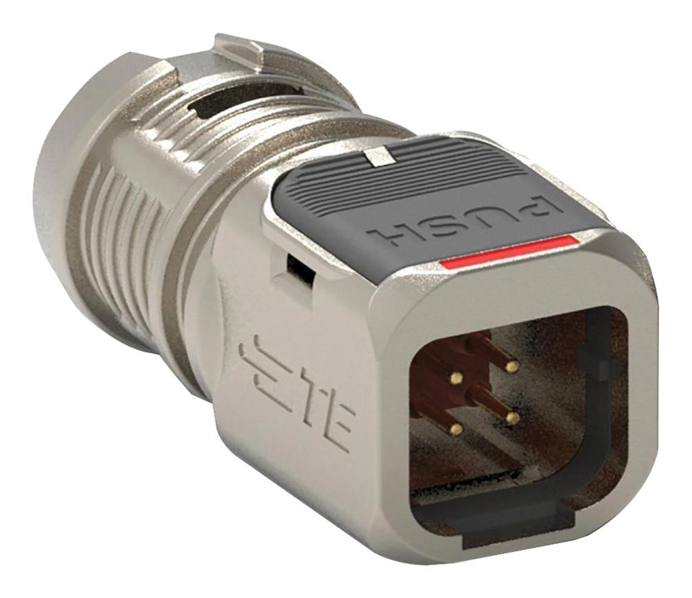 Deutsch - Te Connectivity D369-Mp66-Np1 Connector, Plug, 6Pos, 2 Row, Crimp