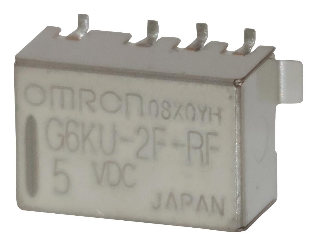 Omron Electronic Components G6Ku-2F-Rf  Dc5 Signal Relay, Dpdt, 5Vdc, 1A, Smd