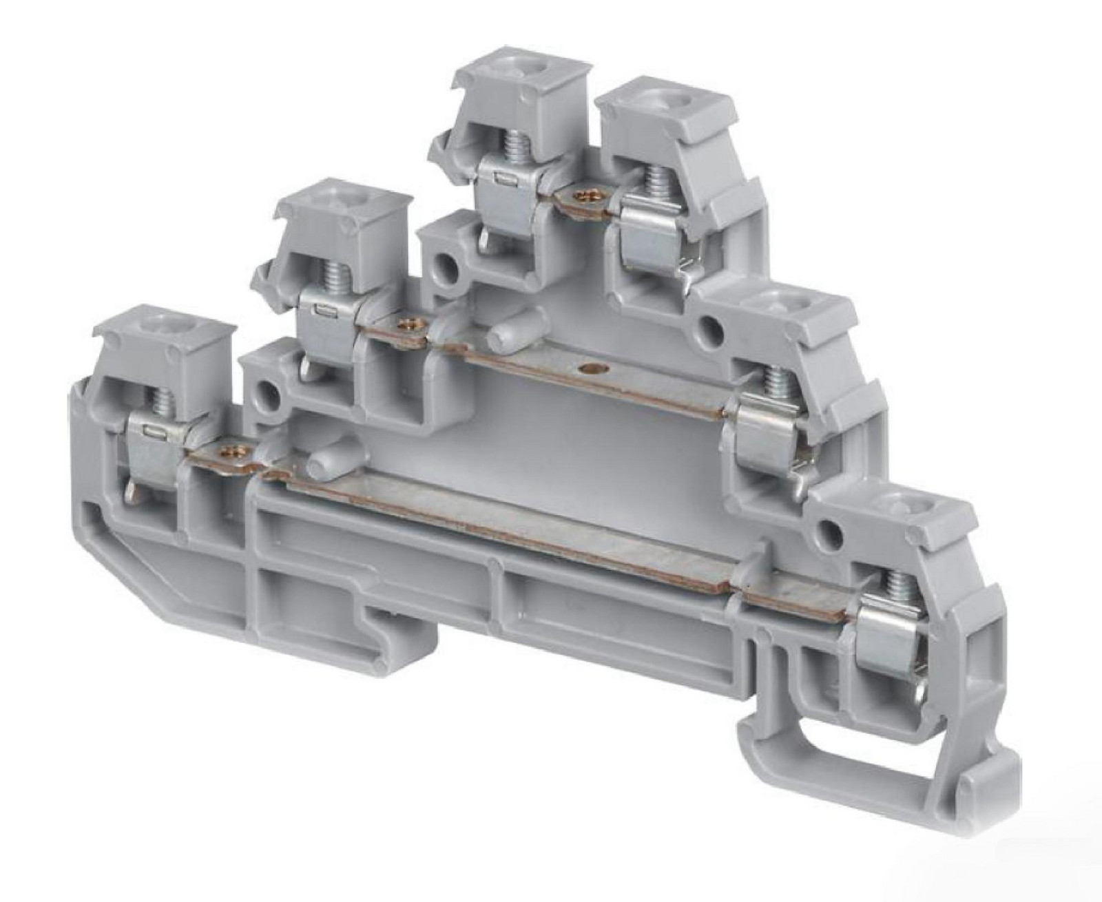 Entrelec - Te Connectivity 1Sna115541R1100 Terminal Block, Din Rail, 6Pos, 12Awg