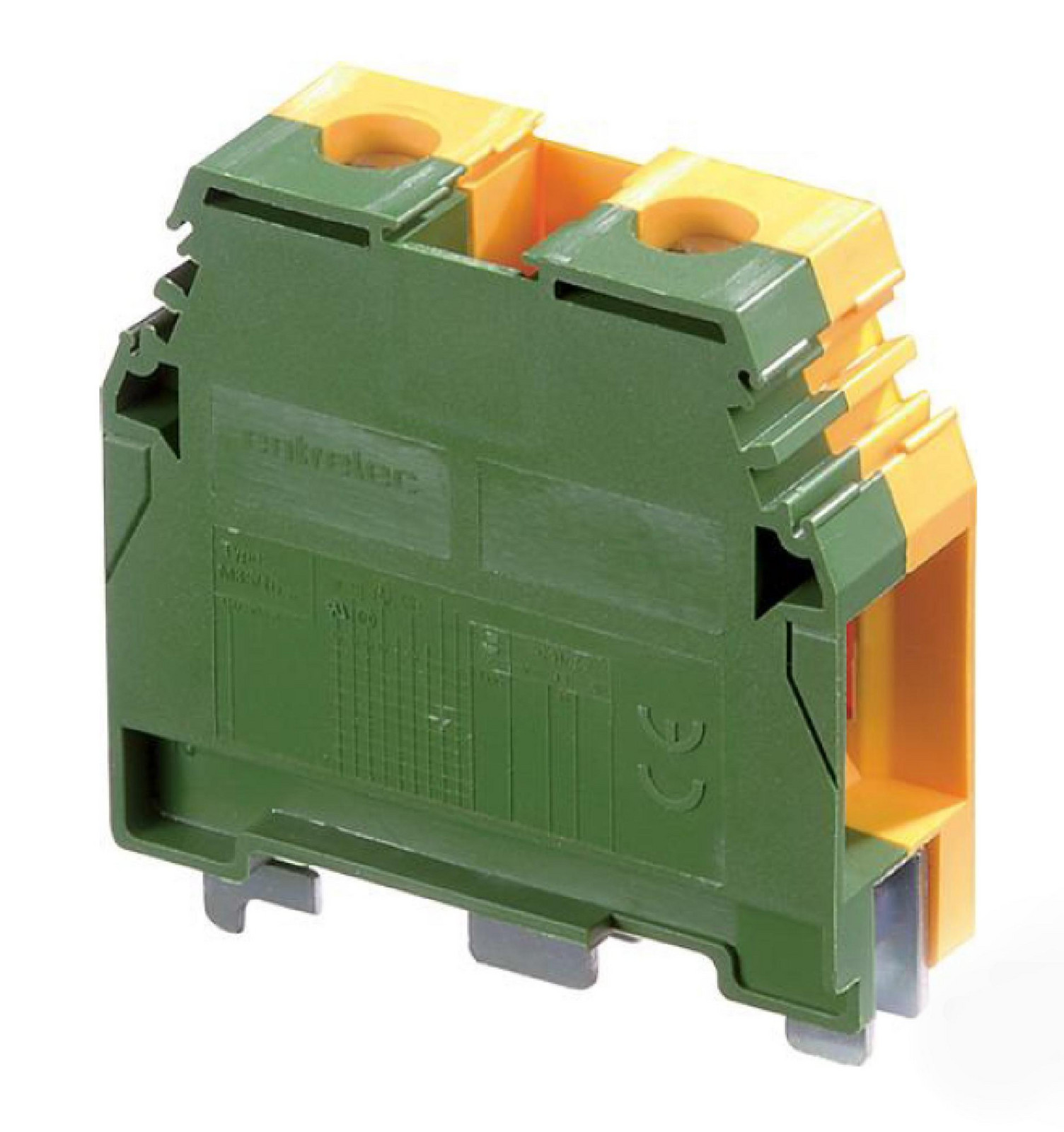 Entrelec - Te Connectivity 1Sna165111R1400 Terminal Block, Din Rail, 2Pos, 0Awg