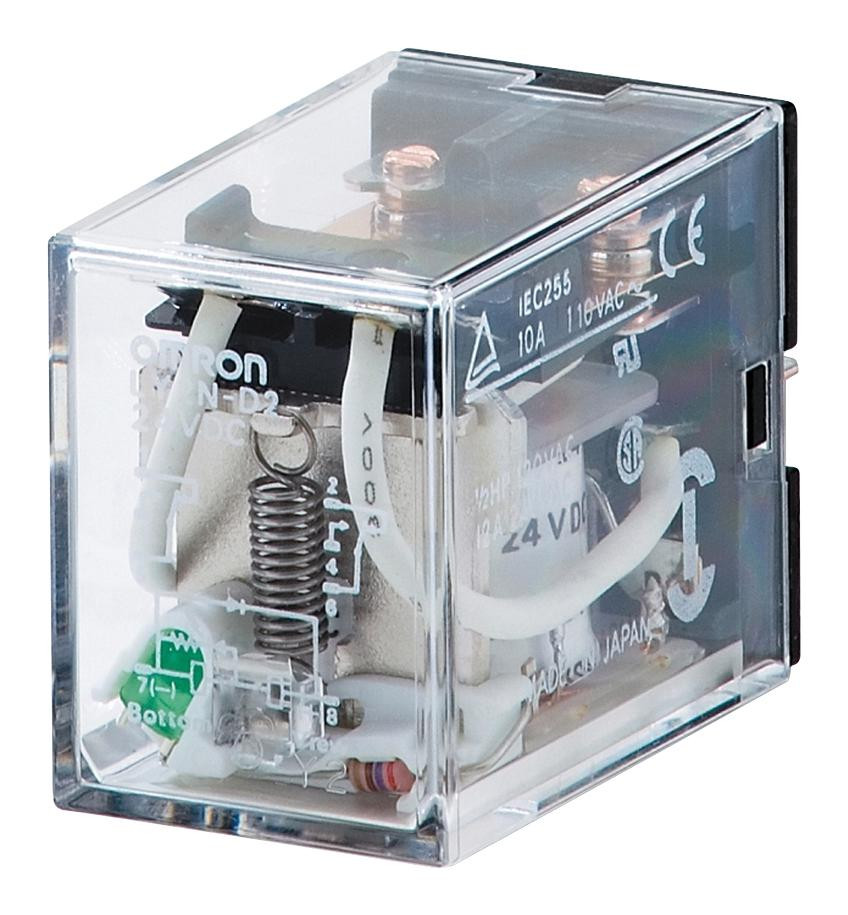 Omron Industrial Automation Ly2N-D2  Dc24 Power - General Purpose Relays