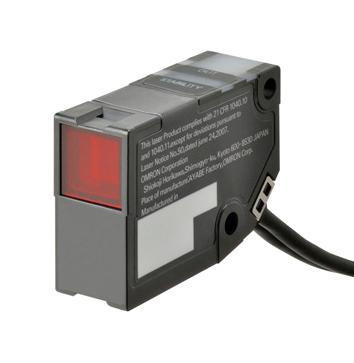 Omron Industrial Automation E3Nc-Lh03 2M Laser Photo Sensor, 8M, Retroreflective