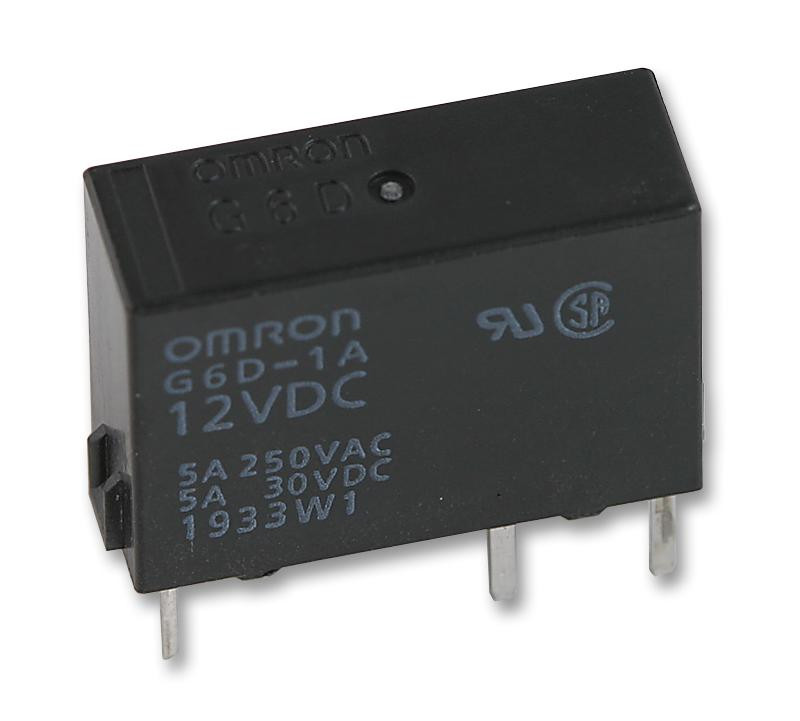 Omron Electronic Components G6D-1A-Asi   Dc9 Power Relay, Spst-No, 9Vdc, Tht