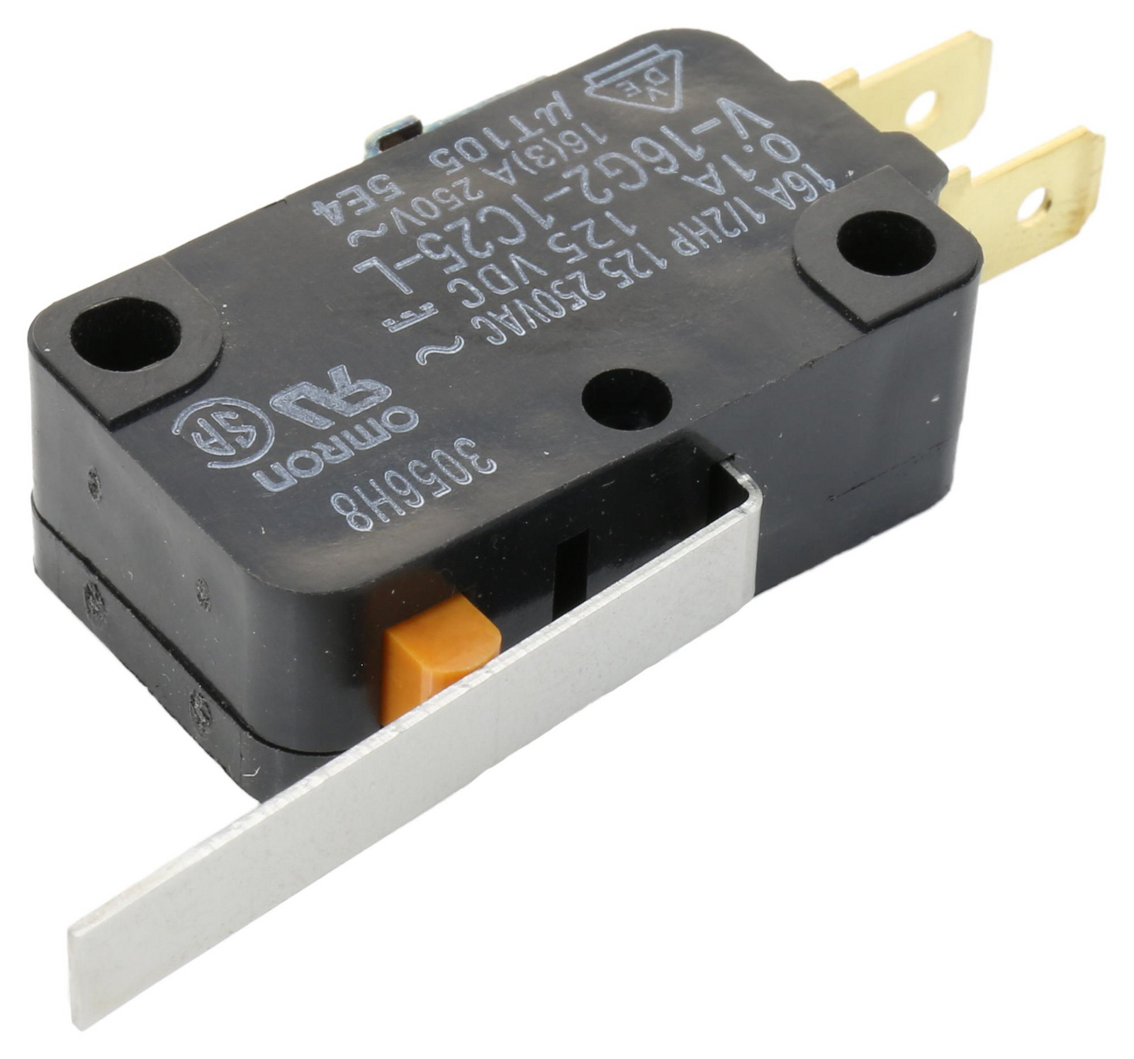 Omron Electronic Components V-152-1A5 By Omi Microswitch, Spdt, 15A, 250Vac, 1.23N