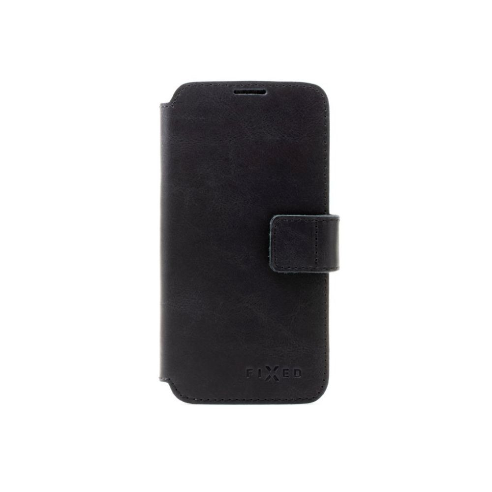 Kožené pouzdro typu kniha FIXED ProFit pro Samsung Galaxy S25 Ultra, černá