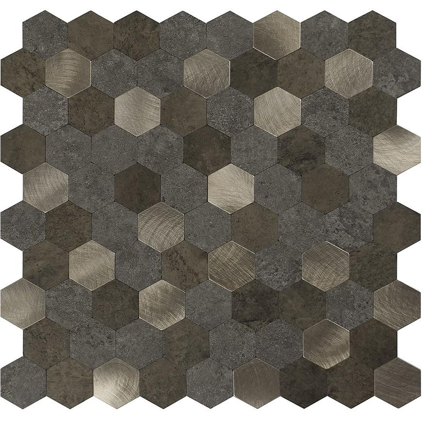 Samolepicí dekorativní panel Mood Gold Hexagon