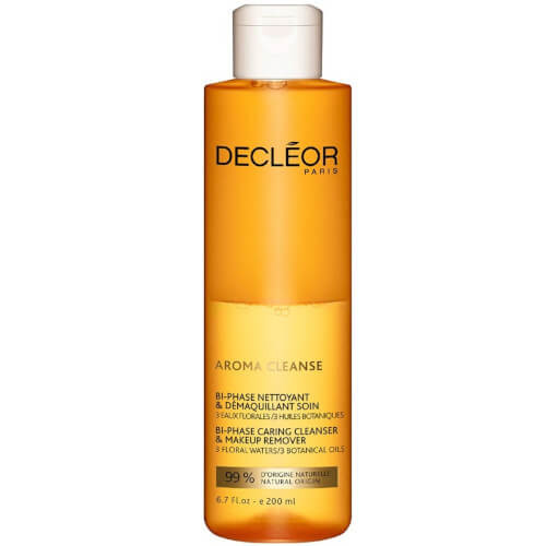 Decléor Dvoufázový odličovač voděodolného make-upu Aroma Cleanse (Bi-Phase Caring Cleanser And Makeup Remover) 200 ml