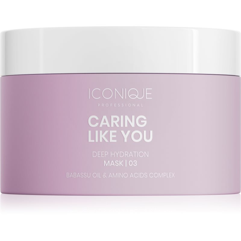 ICONIQUE Professional CARING LIKE YOU Deep Hydration Mask 200ml hloubkově hydratační maska pro suché a poškozené vlasy 200 ml