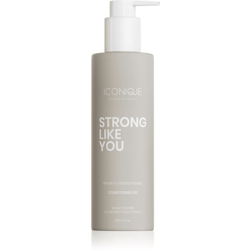 ICONIQUE Professional STRONG LIKE YOU Repair & Strengthening posilující kondicionér pro poškozené vlasy 250 ml