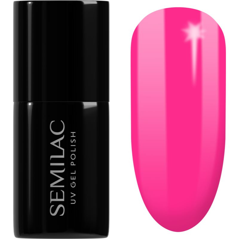 Semilac UV Hybrid My Story gelový lak na nehty odstín 170 Pink Wink 7 ml