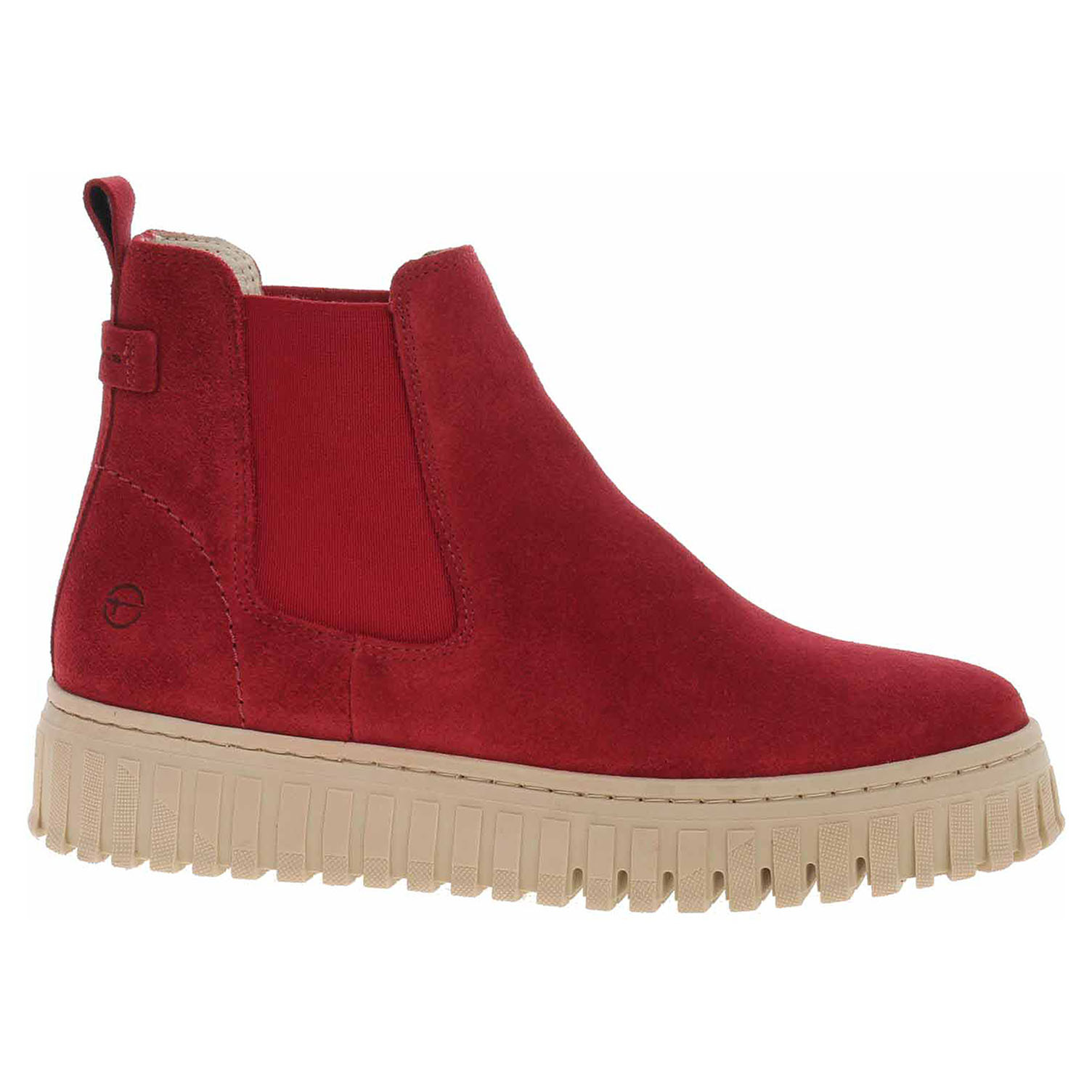 Ecco Dámské polokozačky Tamaris 1-25405-43 bordeaux 22601357