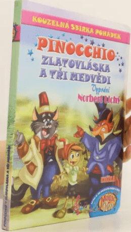 Kouzelná sbírka pohádek Pinocchio, Zlatovláska a tři medvědi - Norbert Lichý