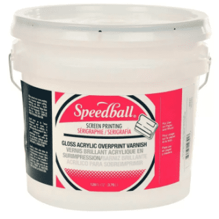 Lesklý lak pro sítotiskové barvy Speedball 3,78l