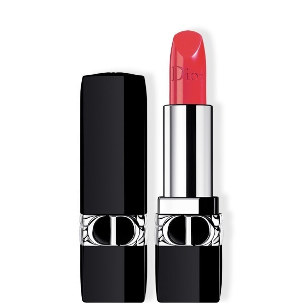 Dlouhotrvající plnitelná rtěnka Rouge Dior Satin 3,5 g / Dior / Odstín: 028 Actrice