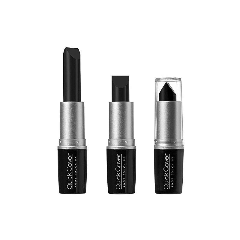 Rtěnka na krytí šedin a odrostů (Quick Cover Gray Hair Touch Up Stick) KISS / Odstín: Dark Brown - 6 g