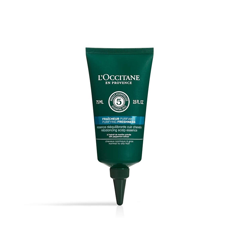 Osvěžující sérum pro normální až mastné vlasy Purifying Freshness (Rebalancing Scalp Essence) L`Occitane en Provence - 75 ml