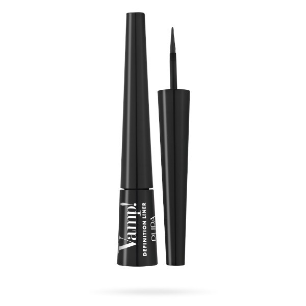 Tekuté oční linky Vamp! (Definition Eyeliner) PUPA Milano / Odstín: 300 Deep Blue - 2,5 ml