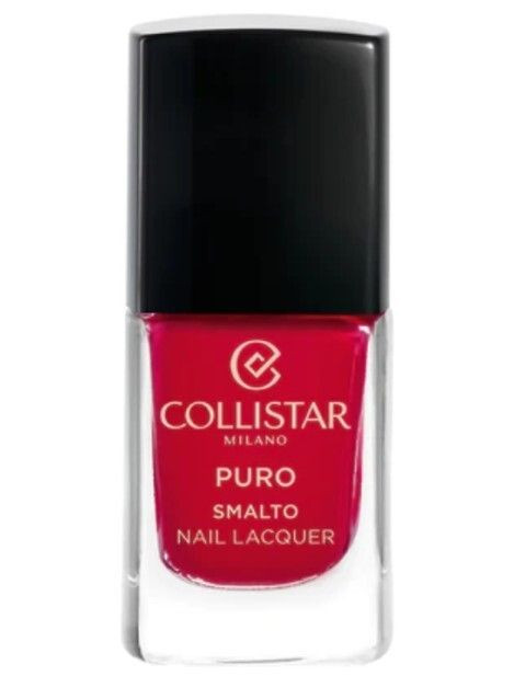 Lak na nehty Puro Smalto (Nail Lacquer) Collistar / Odstín: 313 Nero Intenso - 10 ml
