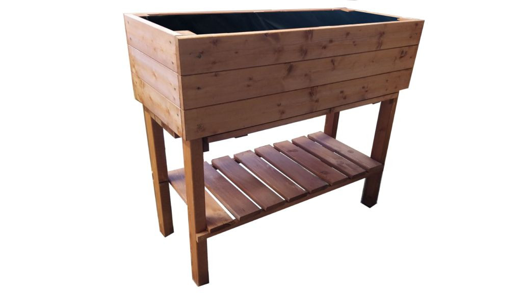 Tradgard 77368 Záhon na vysokých nohách s nátěrem, 985 x 410 x 870 mm