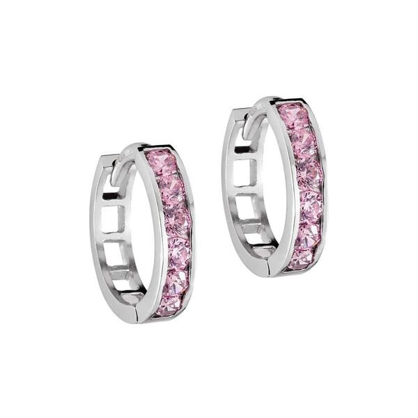 Náušnice se syntetickými kameny 336-087-000948 1.45g