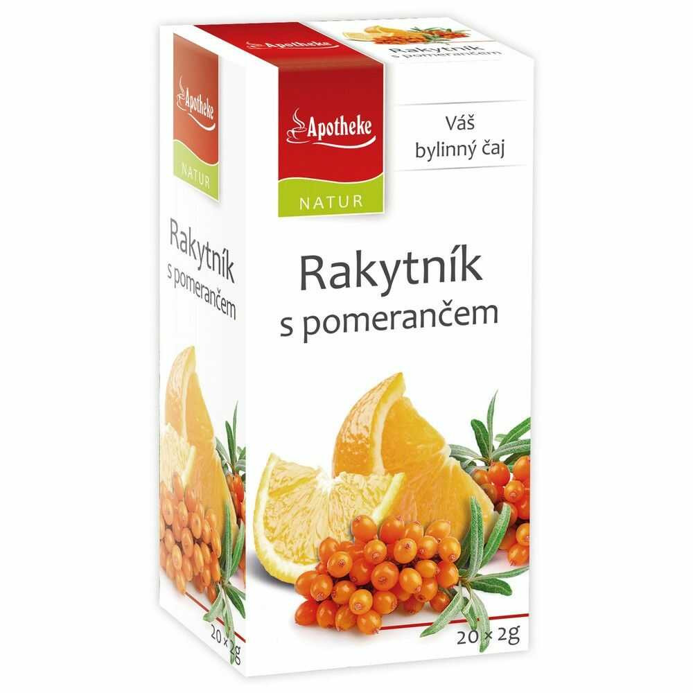 Apotheke ovocný čaj Rakytník s pomerančem