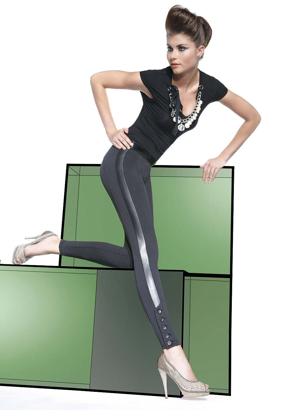 Legíny Jessica - Bas Bleu 200den