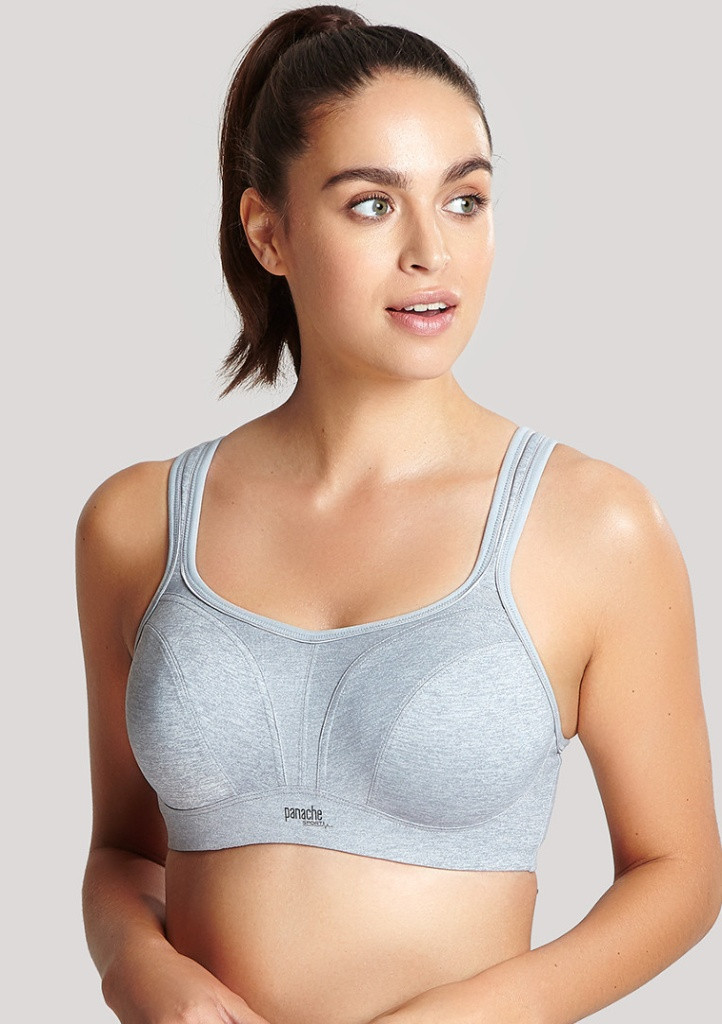 Sportovní podprsenka Panache 5021 grey/marl