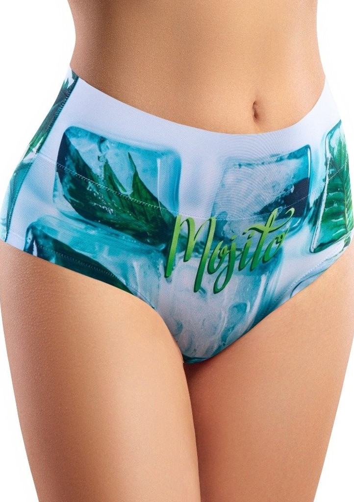 Dámské kalhotky MEMÉME Hi-briefs Mojito