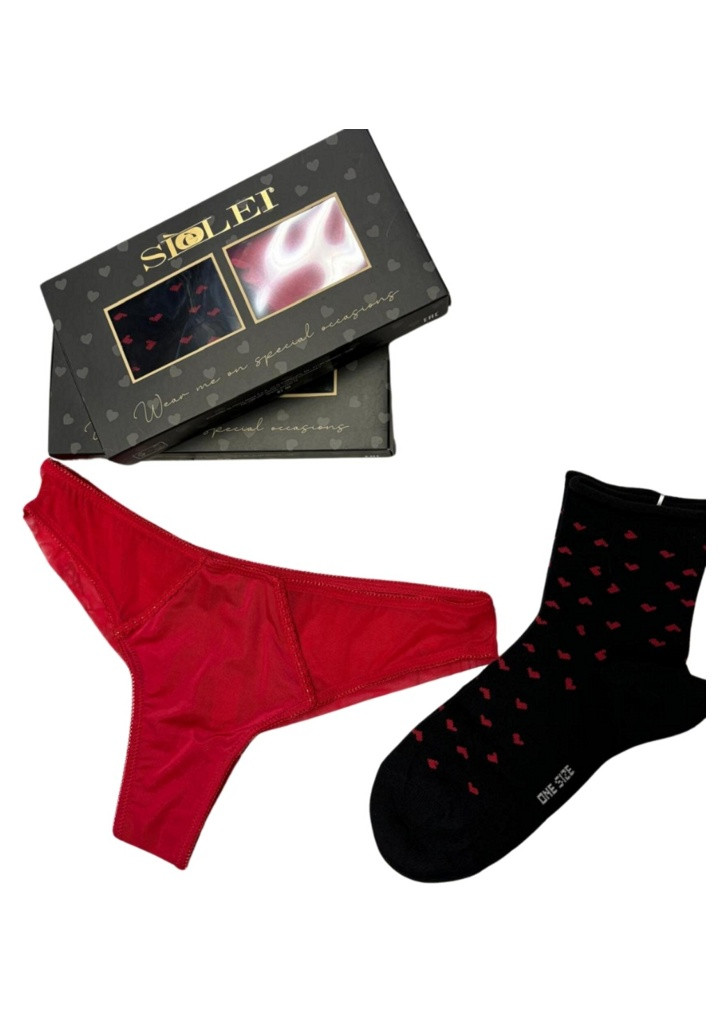 Dámský set kalhotky+ponožky Siélei 7650