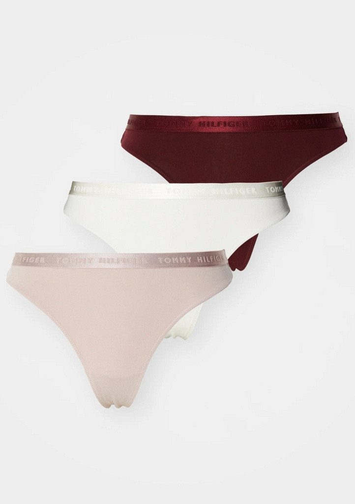 Dámská tanga Tommy Hilfiger UW0UW04480 3pack