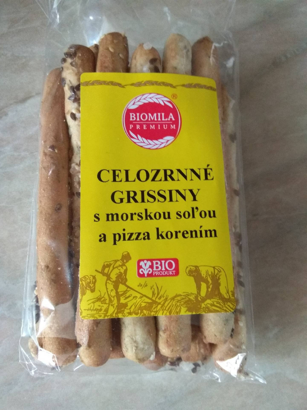 BIOMILA GRISSINI sůl+pizza BIO 100g 100g