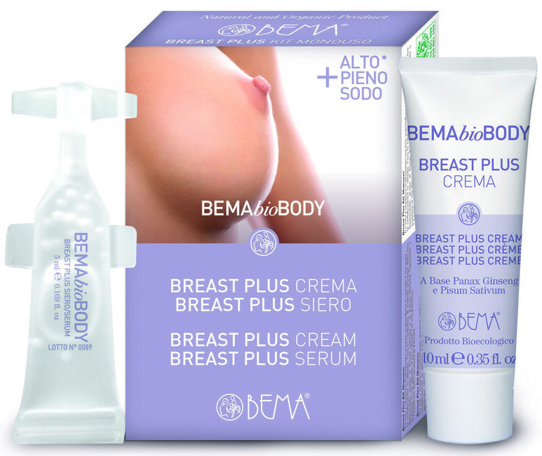 BEMA COSMETICI Bio Body BREAST PLUS krém a sérum - péče o prsa 5 ml + 10 ml