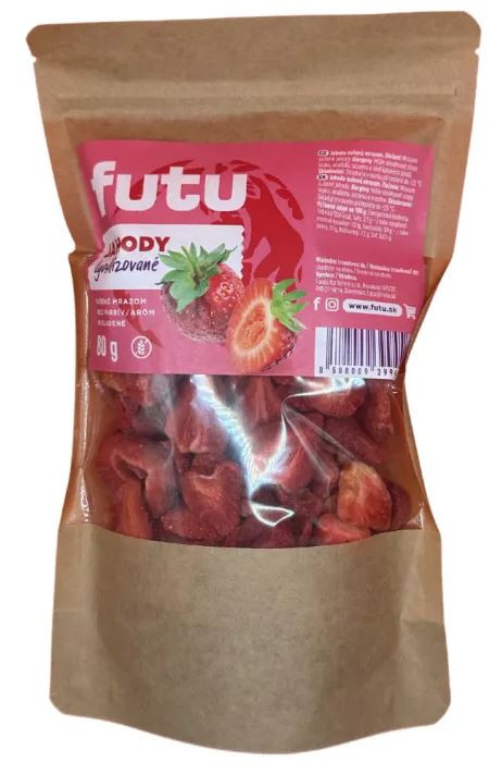 Futu Futu Lyofilizované jahoda 80 g 350gr