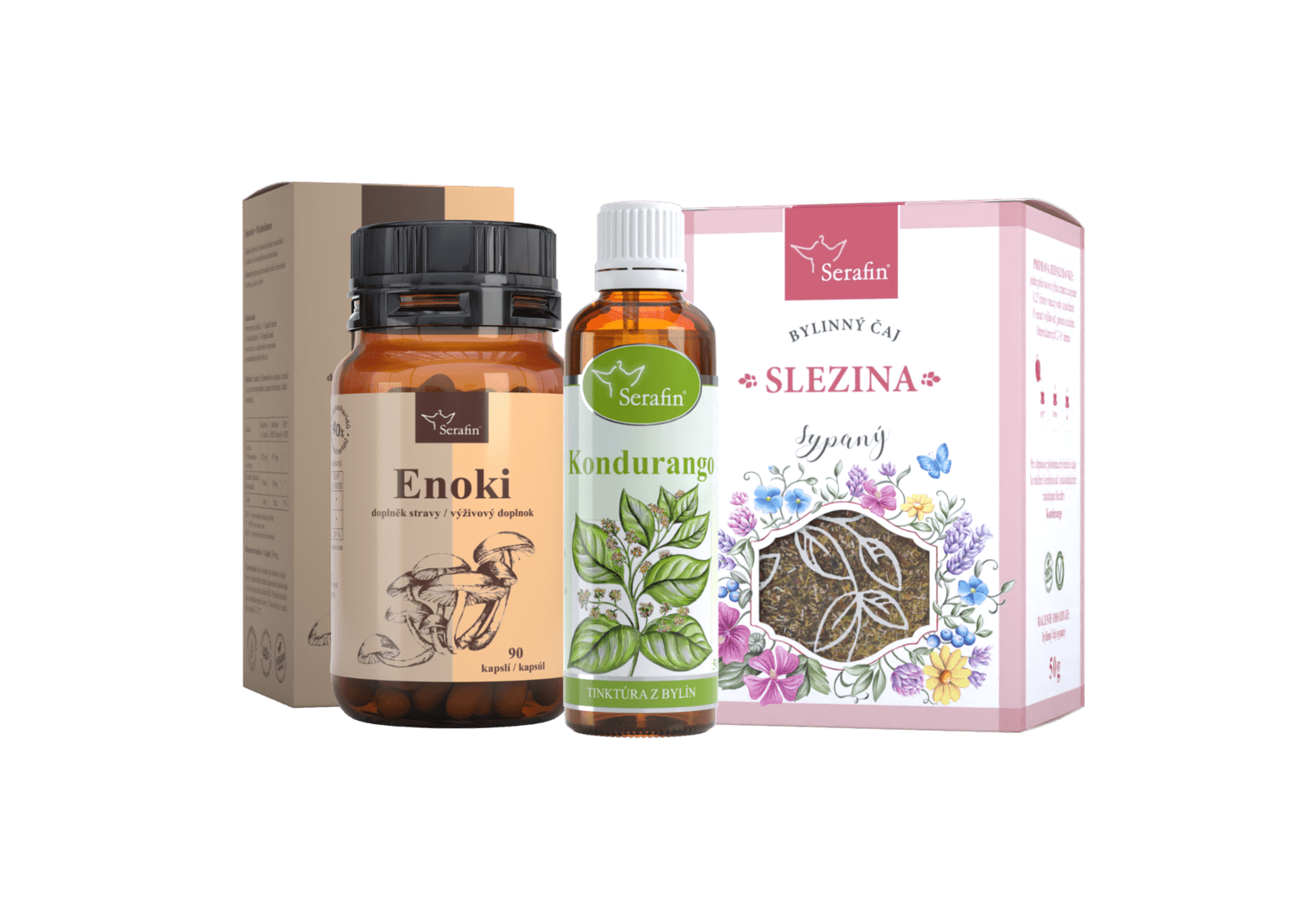 SERAFIN Slezina - bylinný čaj sypaný 50 g 50 g