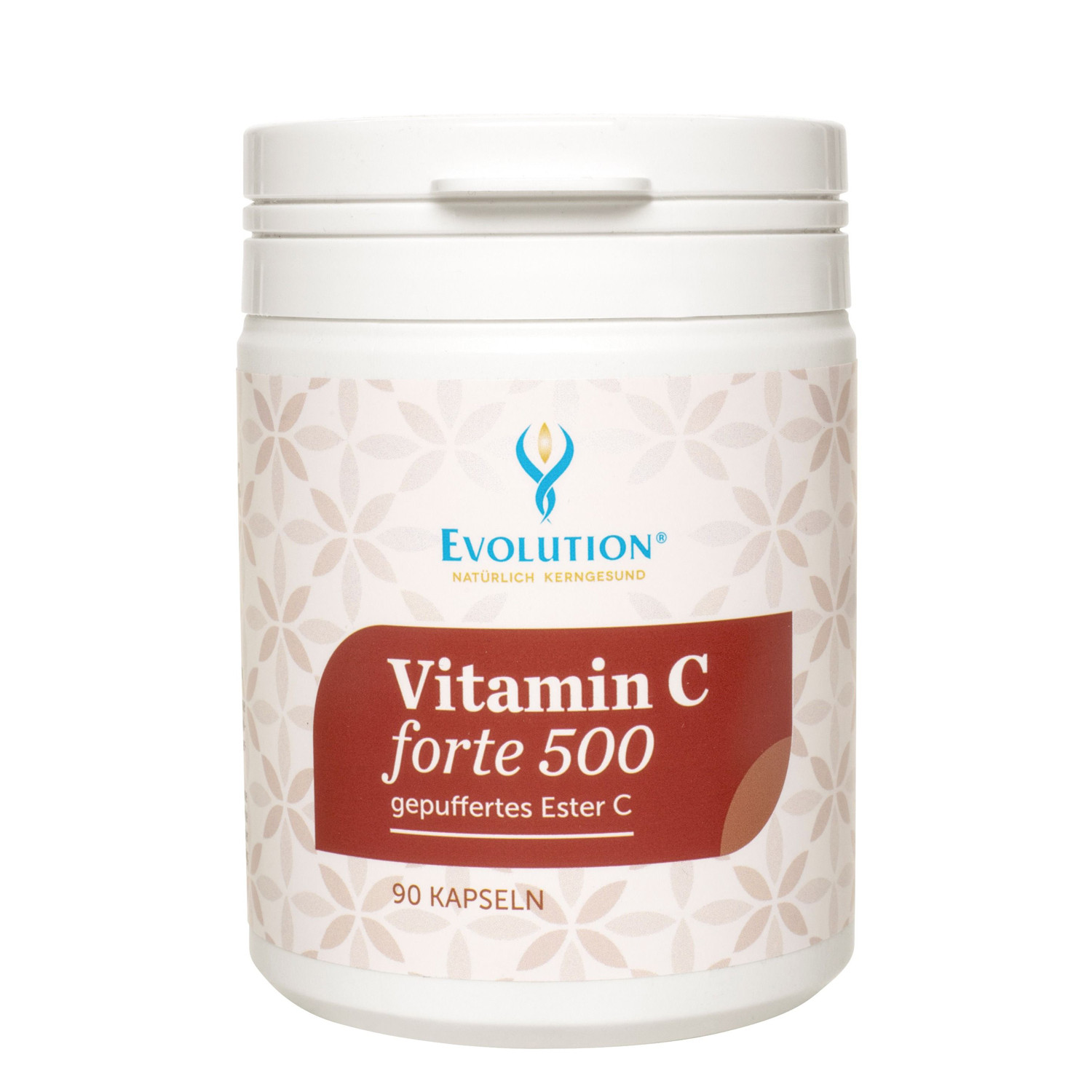 Evolution Vitamin C FORTE 500 - pufrovaný (90 rostlinných kapslí) 84 g
