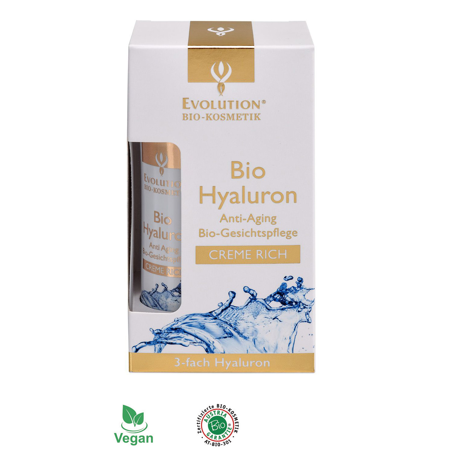 Evolution Evolution Bio Hyaluron Creme Rich - Výživný, Vitaliční Pleťový Krém (50 ml) 50 ml