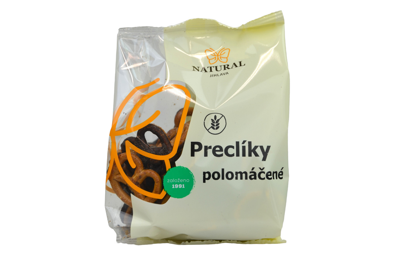 Natural Jihlava Preclíky polomáčené bez lepku - Natural 80g 1 ks