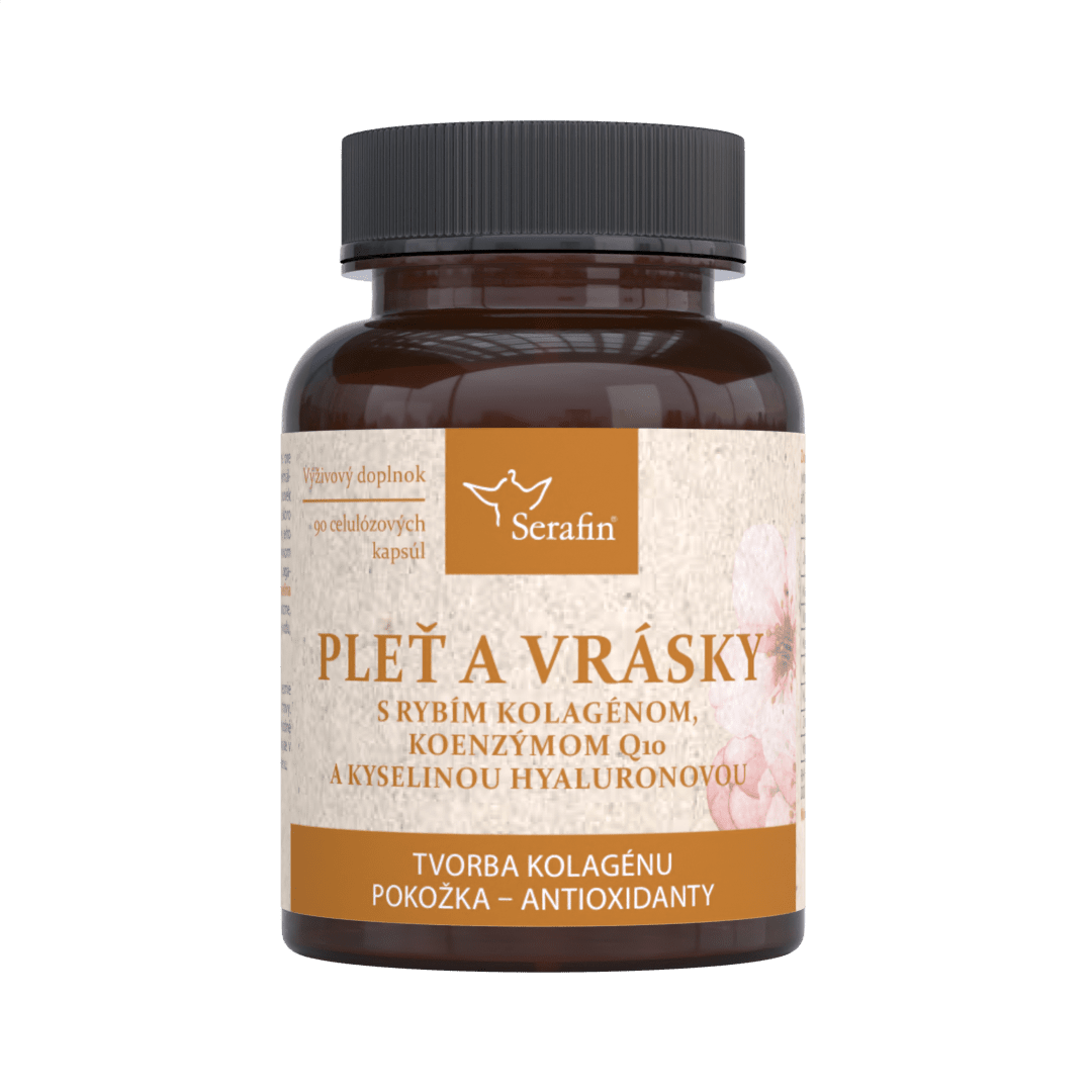 SERAFIN Pleť a vrásky - přírodní kapsle 90 ks kapslí