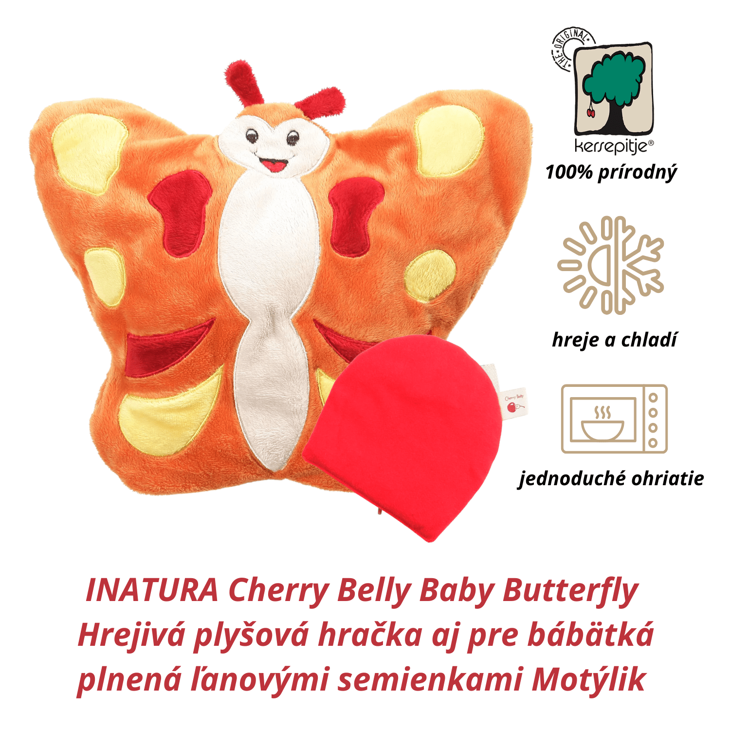 Evolution INATURA Cherry Belly Baby Butterfly