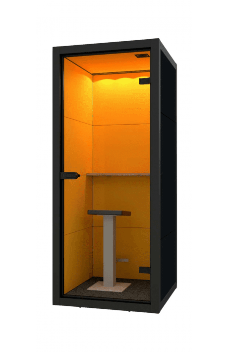 HOBIS akustická budka Cube Call MF s kovovým rámem