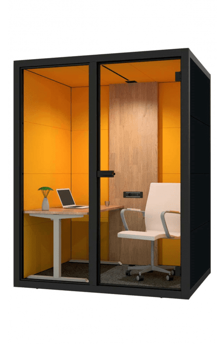 HOBIS akustická budka Cube Work MF s kovovým rámem