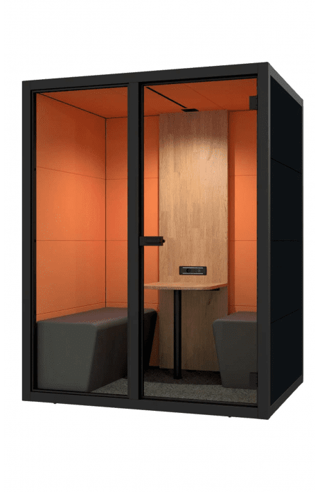 HOBIS akustická budka Cube Chat MF s kovovým rámem