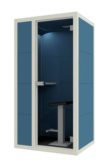 HOBIS akustická budka Cube Work Mini MF s kovovým rámem